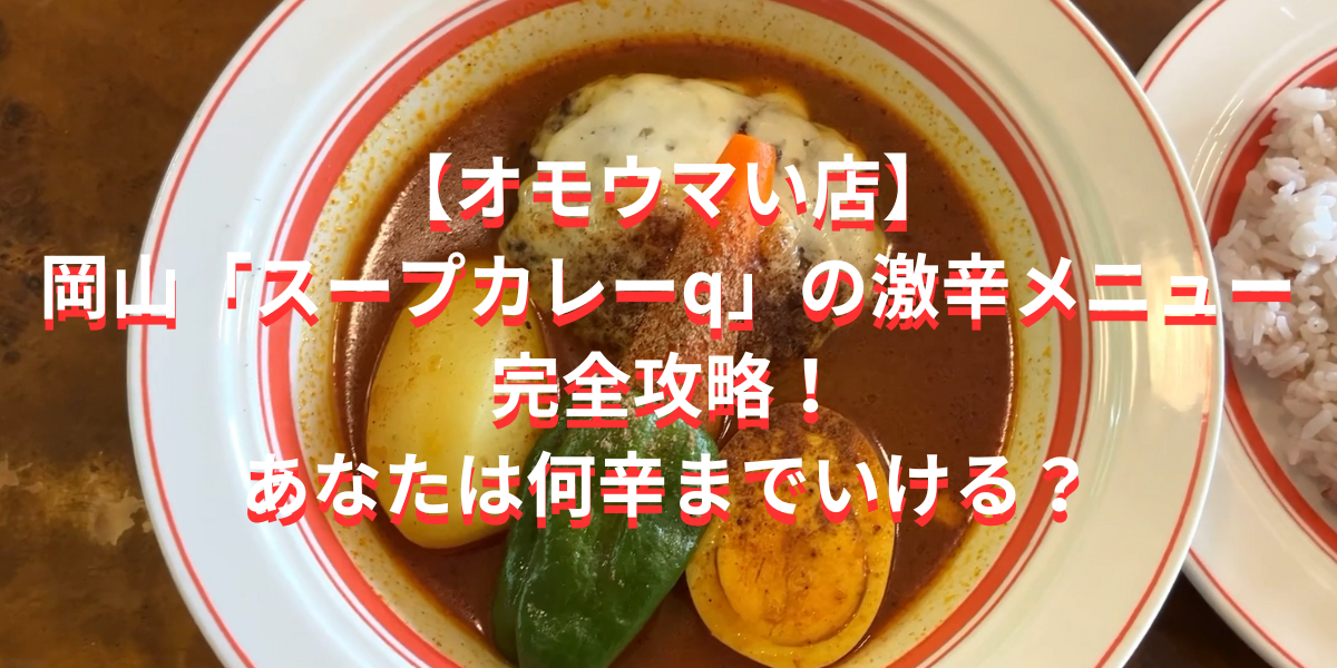 オモうまい店岡山スープカレーq